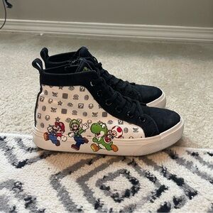 High-top Super Mario Bros Sneakers Size 2